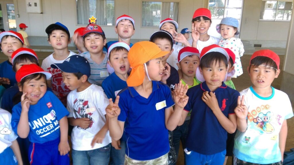 ドッジボールの集合写真2