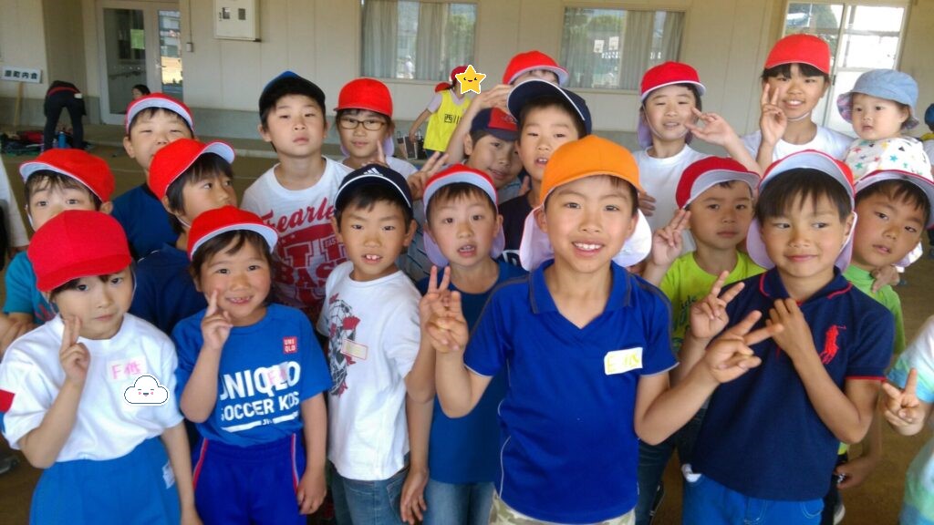 ドッジボールの集合写真1