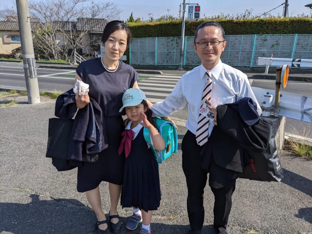 新一年生の写真